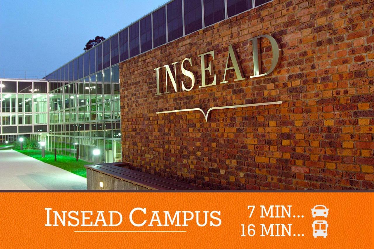 Duplex standing 7min➤Fontainebleau-INSEAD⎮45min➤Paris Apartment Veneux-les-Sablons Bagian luar foto