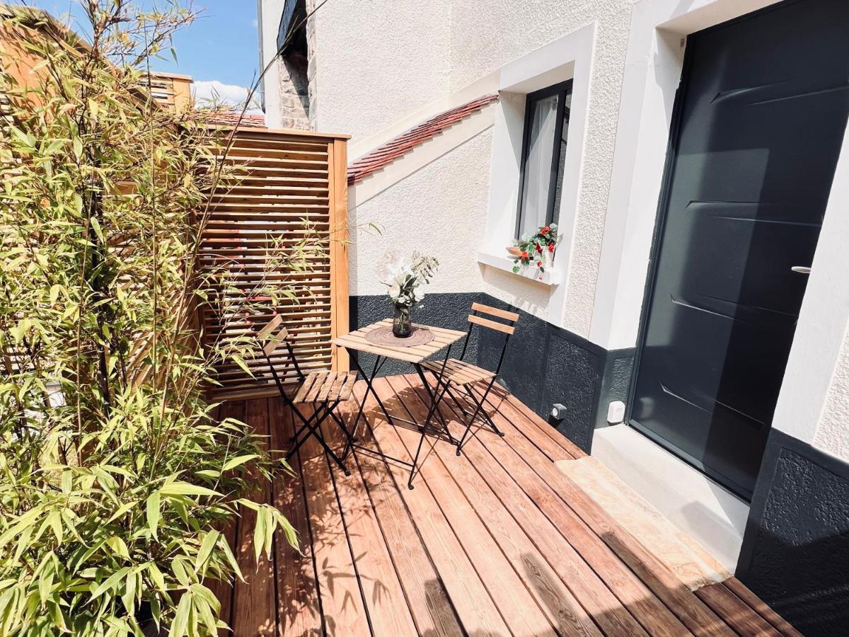 Duplex standing 7min➤Fontainebleau-INSEAD⎮45min➤Paris Apartment Veneux-les-Sablons Bagian luar foto