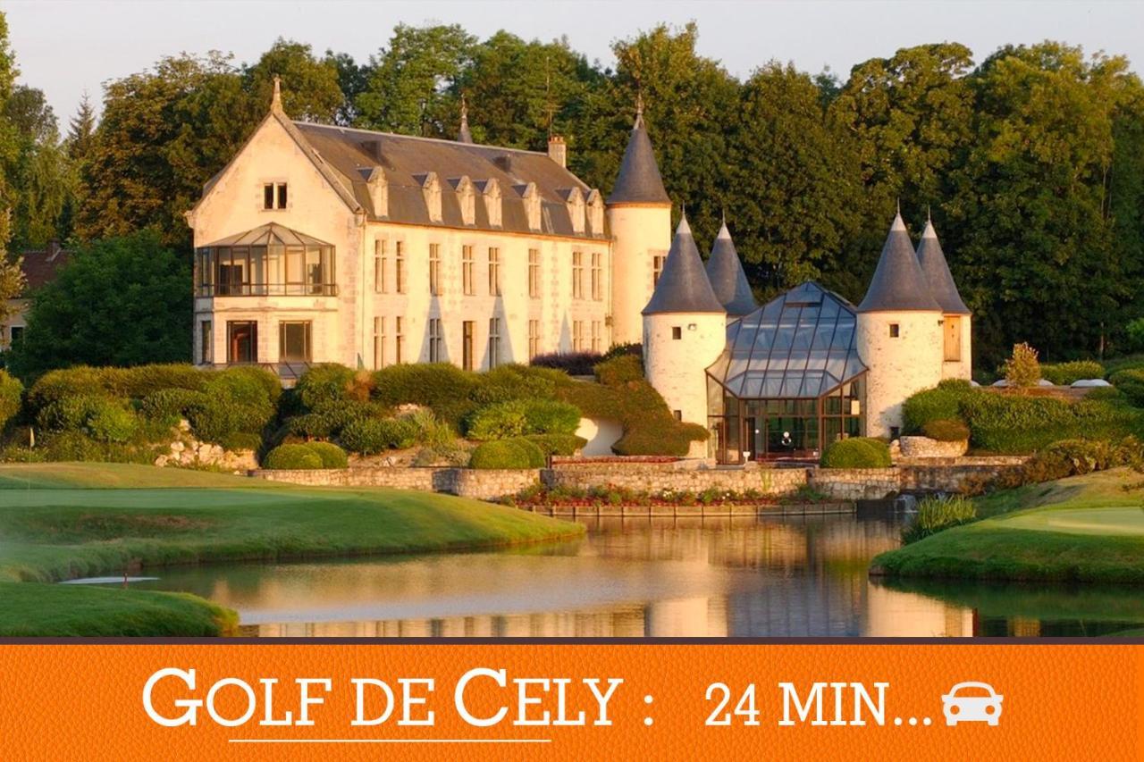 Duplex standing 7min➤Fontainebleau-INSEAD⎮45min➤Paris Apartment Veneux-les-Sablons Bagian luar foto