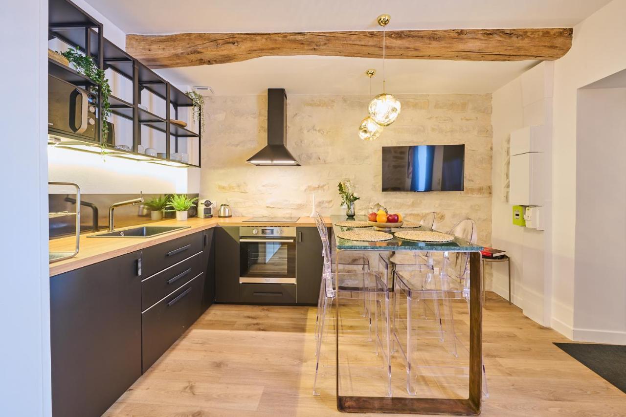 Duplex standing 7min➤Fontainebleau-INSEAD⎮45min➤Paris Apartment Veneux-les-Sablons Bagian luar foto