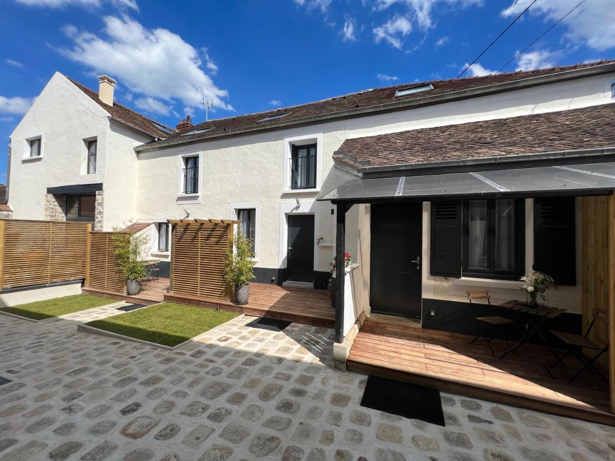 Duplex standing 7min➤Fontainebleau-INSEAD⎮45min➤Paris Apartment Veneux-les-Sablons Bagian luar foto