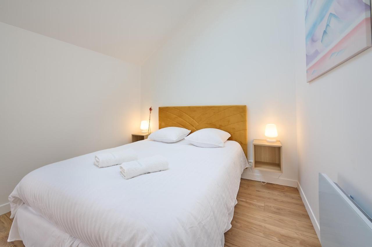 Duplex standing 7min➤Fontainebleau-INSEAD⎮45min➤Paris Apartment Veneux-les-Sablons Bagian luar foto