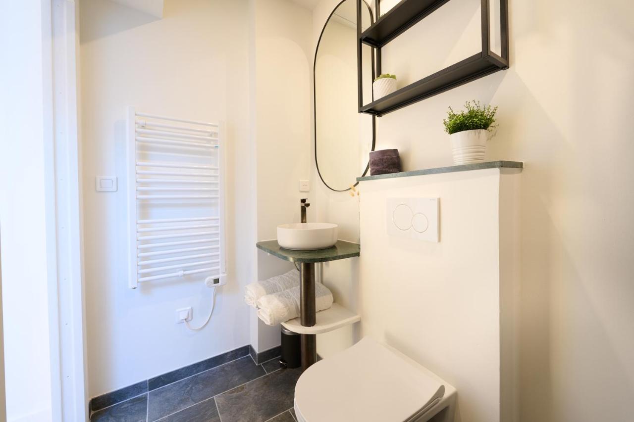 Duplex standing 7min➤Fontainebleau-INSEAD⎮45min➤Paris Apartment Veneux-les-Sablons Bagian luar foto