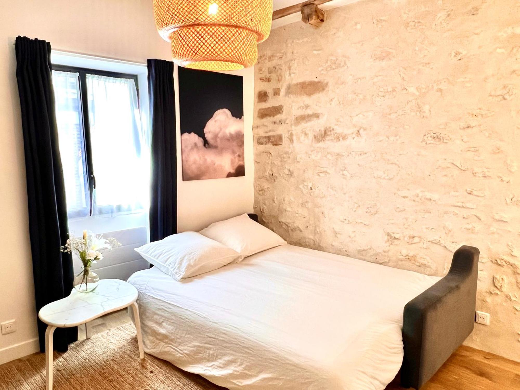 Duplex standing 7min➤Fontainebleau-INSEAD⎮45min➤Paris Apartment Veneux-les-Sablons Bagian luar foto